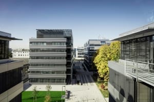 RKW Muenchen TechnologiezentrumII Rohde und Schwarz Hightech Campus Elektrohersteller Hightech Labore Rohde und Schwarz Campus Marcus Pietrek 02