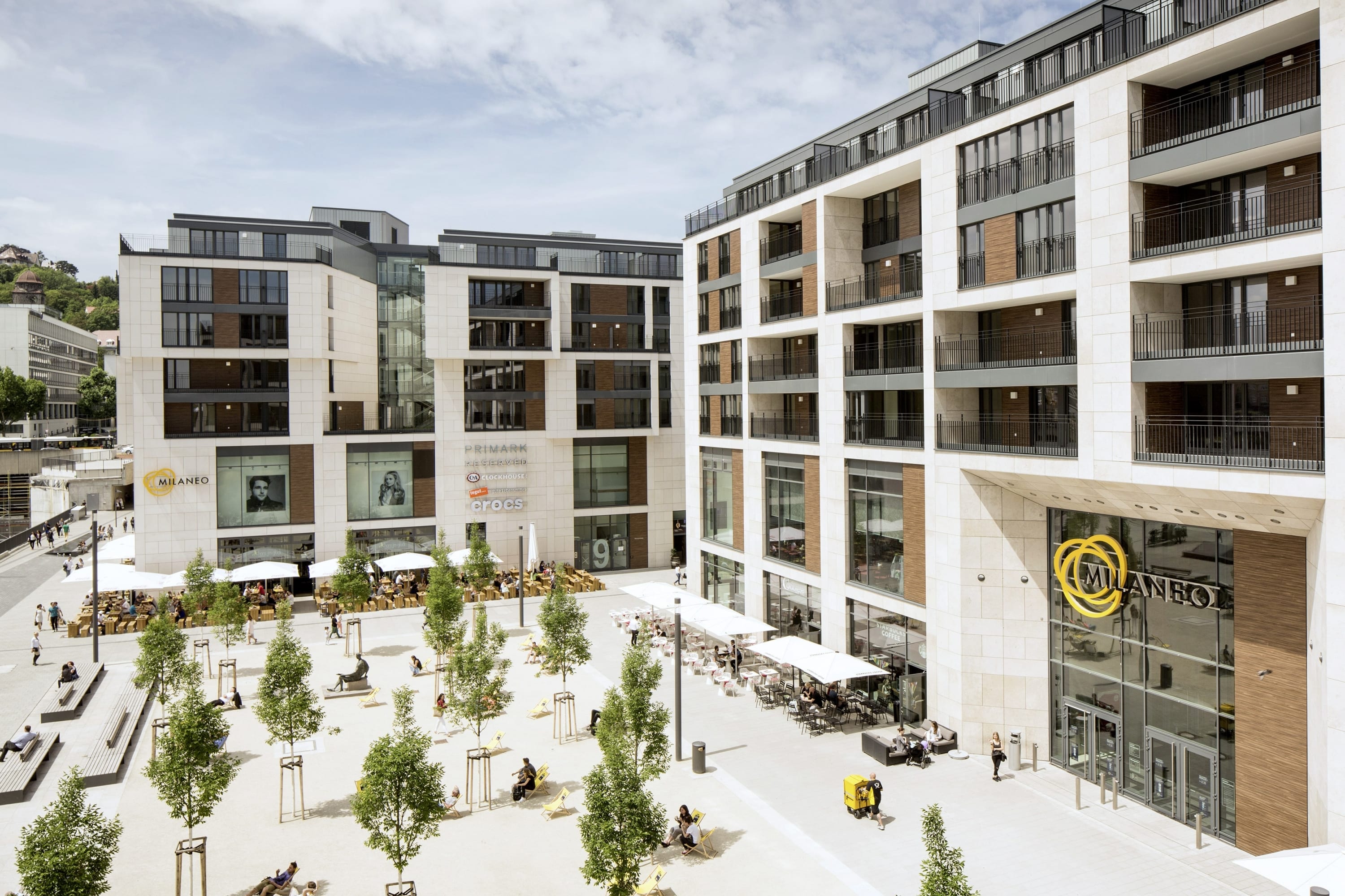 Milaneo Stuttgart RKW Architektur